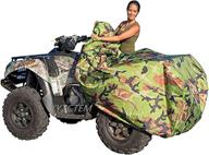 🏞️ xyzctem waterproof atv cover: ultimate protection for your 4 wheeler against snow, rain, sun, and more - large size universal fit up to 82 inches (camo) логотип