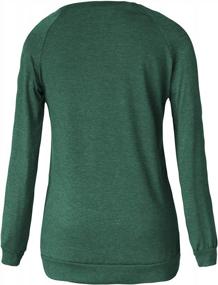 img 1 attached to Ruiyige Women'S Casual Tunic Tops Fall Tshirt Blouses
