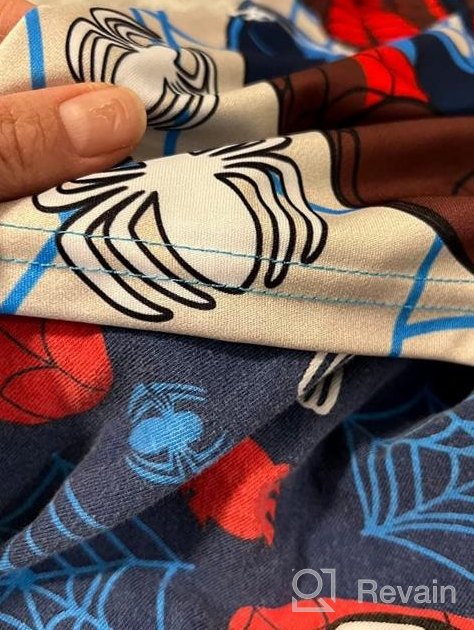 img 1 attached to 🕷️ N‘aix Spiderman Kids Pajamas Set 2-7T, Cotton Sleepwear for Little Boys, Children's PJS review by Chad Michels