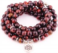 обретите внутренний покой с браслетом gvusmil's 108 mala beads: вдохновленные йогой украшения из натуральных драгоценных камней для женщин и мужчин логотип