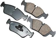 akebono eur781 euro premium grey ceramic disc brake pad kit, 8.9 логотип