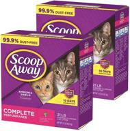 scoop away multi cat scented litter - 42 lb. - superior odor control for multiple cats logo