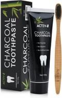 activ 8 activated toothpaste toothbrush eliminates logo