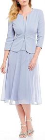 img 4 attached to Alex Evenings Womens Length Regular Women's Clothing - Dresses