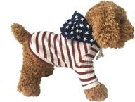 🐾 bondogland pet clothes: stylish dog hoodies for small dogs & cats | 4th of july sweater onesie & tracksuit pajamas logo