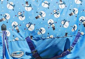 img 1 attached to ❄️ WeatherBeeta ComFiTec Essential Standard Neck Blanket: Medium Snowman Print - 66" - Stay Warm and Stylish in Chilly Weather!