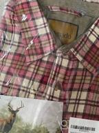 img 1 attached to Venado Flannel Shirt For Men - Mens Flannel Plaid Shirt With Full Reach Gusset review by Joseph Campos