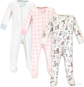 img 2 attached to 👶 Hudson Baby Organic Cotton Sleep and Play for Babies