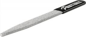 img 4 attached to Kutzall Original 8" Warding Hand Rasp - Coarse, Wood Rasp/File Used For Woodworking & Shaping, W/Ergonomic Soft Grip Handle, Absrasive Tungsten Carbide Coating - 13" (330.2Mm) Overall Length - WD8330