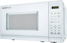 img 2 attached to Sharp Microwaves ZSMC0710BW Sharp 700W Countertop Microwave Oven, 0.7 Cubic Foot, White