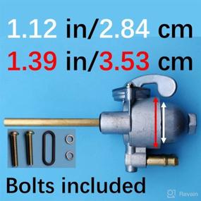 img 3 attached to 🔧 Топливный кран Tuzliufi для Honda Kawasaki CB350F CB500K CB550K CB750K KZ400 KZ400D KZ400-D3 KZ400-D4 KZ400S KZ400-S2 KZ400-S3 KZ400A1 KZ400-A2 510230-051 Z296