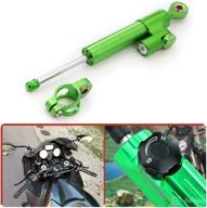 universal motorcycle adjustable steering stabilizer replacement parts logo