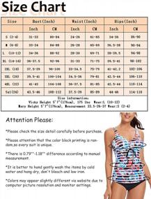 img 1 attached to Plus Size BIKINX Tankini Swimsuits For Women - High Waisted Tummy Control & Sexy Style!
