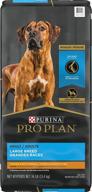 🐶 purina pro plan high protein, digestive health large breed dry dog food - 34 lb. bag: chicken and rice formula for optimal nutrition logo