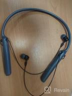 img 1 attached to Sony WIC400/L Wireless Behind-Neck In-Ear Headphones, Blue review by Ada Marna Maria ᠌
