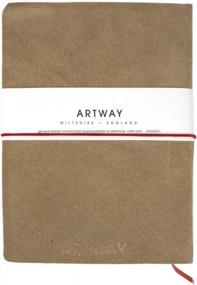 img 2 attached to Artway Doodle: Luxurious Suede Leather Sketchbook With 150Gsm Cartridge Paper For Creativity
