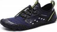 ubfen mens & womens water shoes - quick-dry for boating, fishing, diving, surfing & more! logo