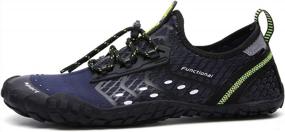 img 1 attached to UBFEN Mens & Womens Water Shoes - Quick-Dry For Boating, Fishing, Diving, Surfing & More!