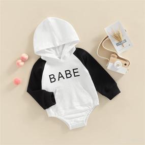 img 3 attached to Clothes Oversized Sweatshirt Pullover Patchwork Apparel & Accessories Baby Boys good in Clothing
