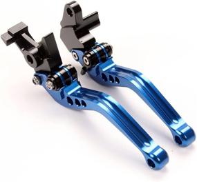 img 1 attached to 🔵 Blue Adjustable Brake Clutch Levers for Honda CBR600RR 2007-2019, CBR1000RR/FIREBLADE 2008-2016, CB1000R NeoSportCafe 2018-2019