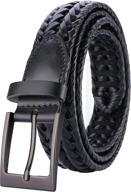 👨 lavemi leather braided belt - men's accessory (35 2828 2) - ideal for belts логотип