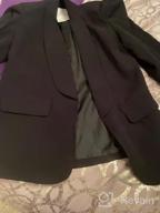 img 1 attached to Women'S Casual Office Blazer Jacket With Puff Sleeves, Lapel, Open Front, And Pockets By KIRUNDO - 2023 Collection review by Brandi Mclaurin