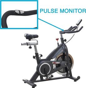 img 1 attached to EFITMENT Indoor Cycle Bike, Magnetic Cycling Trainer Exercise With Belt Drive, LCD Monitor And Pulse Monitor