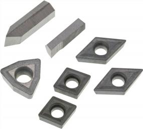img 1 attached to T23903 YG6X TiN Insert Set (7) For T10293: Ideal For Aluminum Machining
