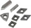 t23903 yg6x tin insert set (7) for t10293: ideal for aluminum machining logo