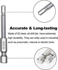img 2 attached to Rocaris 20-Piece Magnetic Allen Wrench Drill Bit Set (10 Metric & 10 SAE) With 1/4" Quick Release Shank - 2.3 Inch Length For Improved Search Engine Visibility