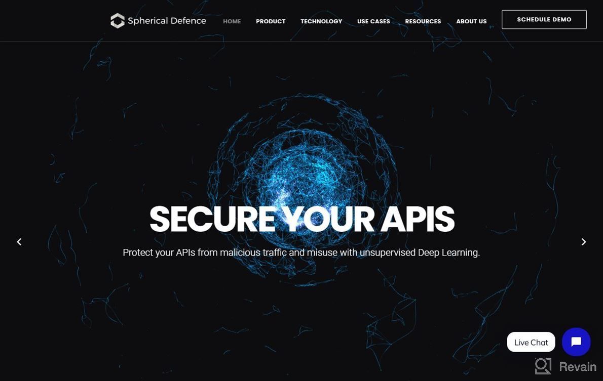 img 1 attached to Spherical Defense API Security review by Justin Santiago