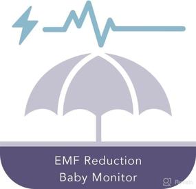 img 3 attached to 👶 LeReve EMF Reduction Baby Monitor: Camera, 1000ft Range, 2-Way Audio, Night Vision, Lullaby, Temperature Sensor
