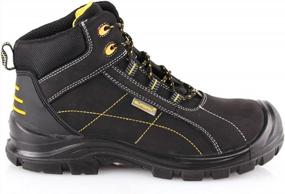 img 1 attached to Sport-Inspired Safety Work Boot For Men And Women - BURGAN 290 With Composite Anti-Penetration Midsole And Toe