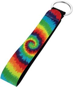 img 4 attached to Renewold Rainbow Badge Lanyard Keychain: Stylish and Functional Accessory