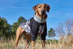 img 1 attached to 🐶 Small Outward Hound Durango Ultralight Water Resistant Cool Weather Coat with Fleece Lining for Dogs