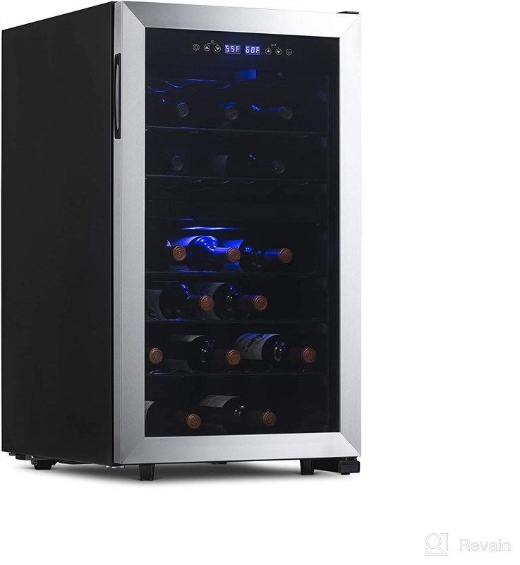 newair nwc043ss00 스탠딩 쿨러 스테인리스 로고