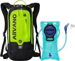 img 4 attached to 🚵 Arvano Hydration Pack Bike - 2l Water Bladder Included | Small Mountain Biking Backpack Lightweight Bicycle Daypack | 6l Mini Rucksack for Cycling MTB Skiing Snowboarding | Day Hiking Bag Running Pouch - Women Men