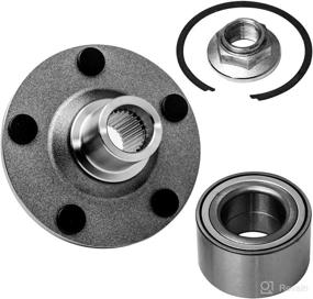 img 2 attached to TUCAREST 518515 Front Wheel Bearing and Hub Assembly - Ford Escape, Mazda Tribute, Mercury Mariner - [5 Lug; Hub Repair Kit] - Set of 2