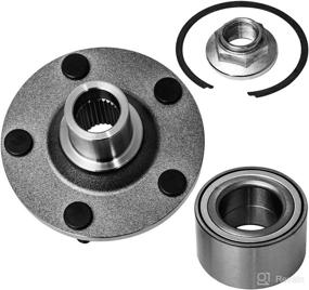 img 1 attached to TUCAREST 518515 Front Wheel Bearing and Hub Assembly - Ford Escape, Mazda Tribute, Mercury Mariner - [5 Lug; Hub Repair Kit] - Set of 2