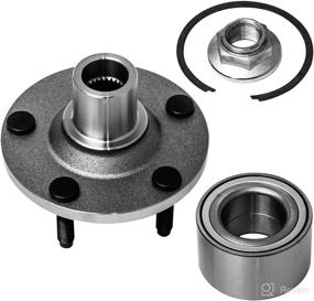 img 3 attached to TUCAREST 518515 Front Wheel Bearing and Hub Assembly - Ford Escape, Mazda Tribute, Mercury Mariner - [5 Lug; Hub Repair Kit] - Set of 2