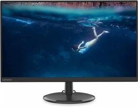 img 4 attached to Experience Top-Quality Display with Lenovo C27-20 FreeSync Ergonomic Monitor: 1920X1080P, 75Hz and VESA Mount Capability