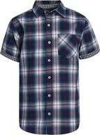 👕 stylish ben sherman boys' collared shirt for boys' clothing: tops, tees & shirts logo