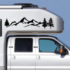 img 2 attached to Sundan Stickers Mountain Graphic Trailer Exterior Accessories