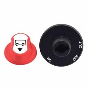 img 1 attached to Protect Your Vehicle With Jtron Car Battery Disconnect Switch - Waterproof, Cut-Off Isolator Switch For Cars, Boats, RVs, ATVs And More (50V, 50A Cont/75A INT, NO-OFF-OUT)