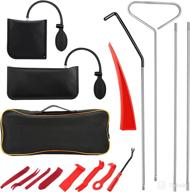 🚗 tashibara 16-piece car emergency tool kit with easy entry long reach grabber, air wedge, non-marring wedge, and carrying case bag for cars logo