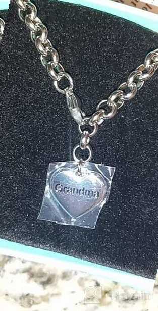 img 1 attached to SANNYRA Mother-Daughter Stainless Steel Heart Charm Bracelets: Thoughtful Birthday Gifts for Women review by Tiffany Love