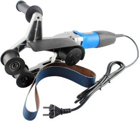 img 3 attached to Effortlessly Polish Stainless Steel Pipes With Raizi 110V Pipe Belt Sander
