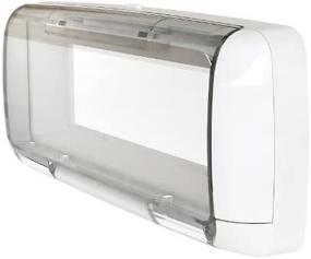 img 3 attached to 🔊 Dual Electronics SG3 Splashguard Marine Radio Housing - Waterproof, Transparent, Single DIN, White