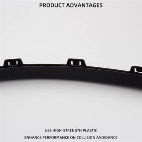 img 1 attached to 🚘 Durable Dasbecan Front Right Wheel Arch Fender Trim Moulding for Dodge Durango 2011-2018 - Replaces CH1291112 57010620AD 57010620AE