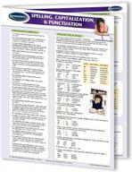 grammar quick reference guide by permacharts: spelling, capitalization & punctuation logo